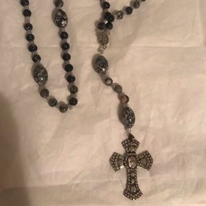 Handmade Rosary necklace